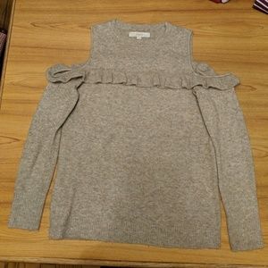 Loft Cold Shoulder Sweater - Small